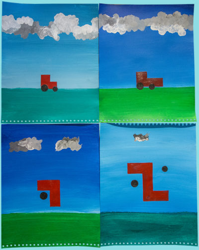 Bertrand Grave. Pintura. Serie Black Metal. Natural Dictator. 2017.