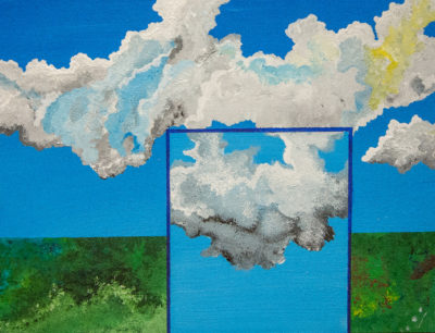 Bertrand Grave. Pintura. Serie Black Metal. Sacrifice 0.0. 2017.