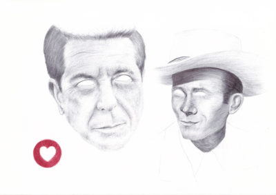 Bertrand Grave. Dibujo. Boli Bic. Serie Amerrika. Amerrika 0.3. 2017.