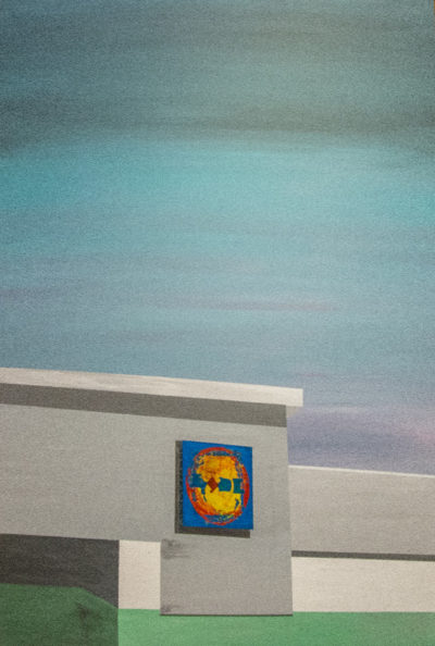 Bertrand Grave. Pintura. Serie Consume. Come. 2016.