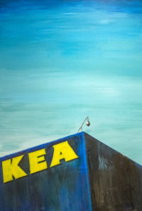 Bertrand Grave. Pintura. Serie Consume. Monta. 2016.