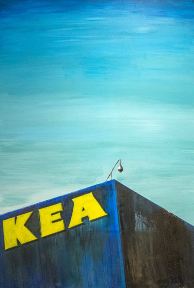 Bertrand Grave. Pintura. Serie Consume. Monta. 2016.