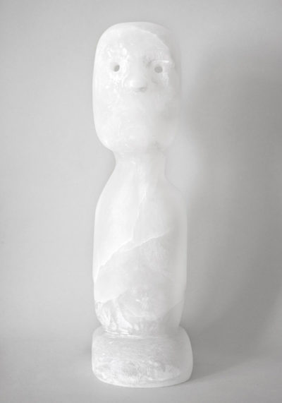 Bertrand Grave. Escultura. Piedra. Alabastro. Peón. 2015.