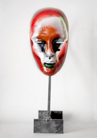 Bertrand Grave. Escultura. Resina. Hannya Love 2015.