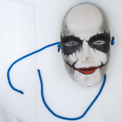 Bertrand Grave. Escultura. Resina. Antihéroes. Joker. 2015.